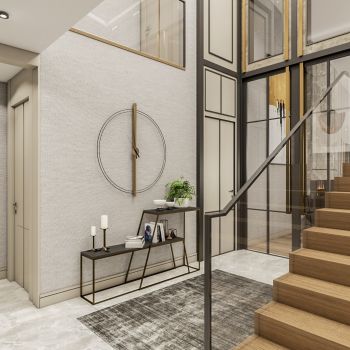 ODTULULER BARISPINARI SITESI ÖRNEK VİLLAPROJESİ/ ANKARA